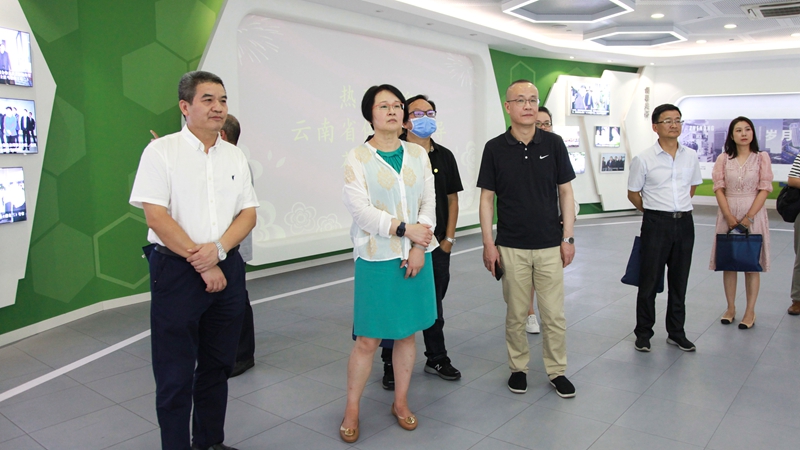 云南省供銷社監(jiān)事會主任金彥帶隊考察浙農